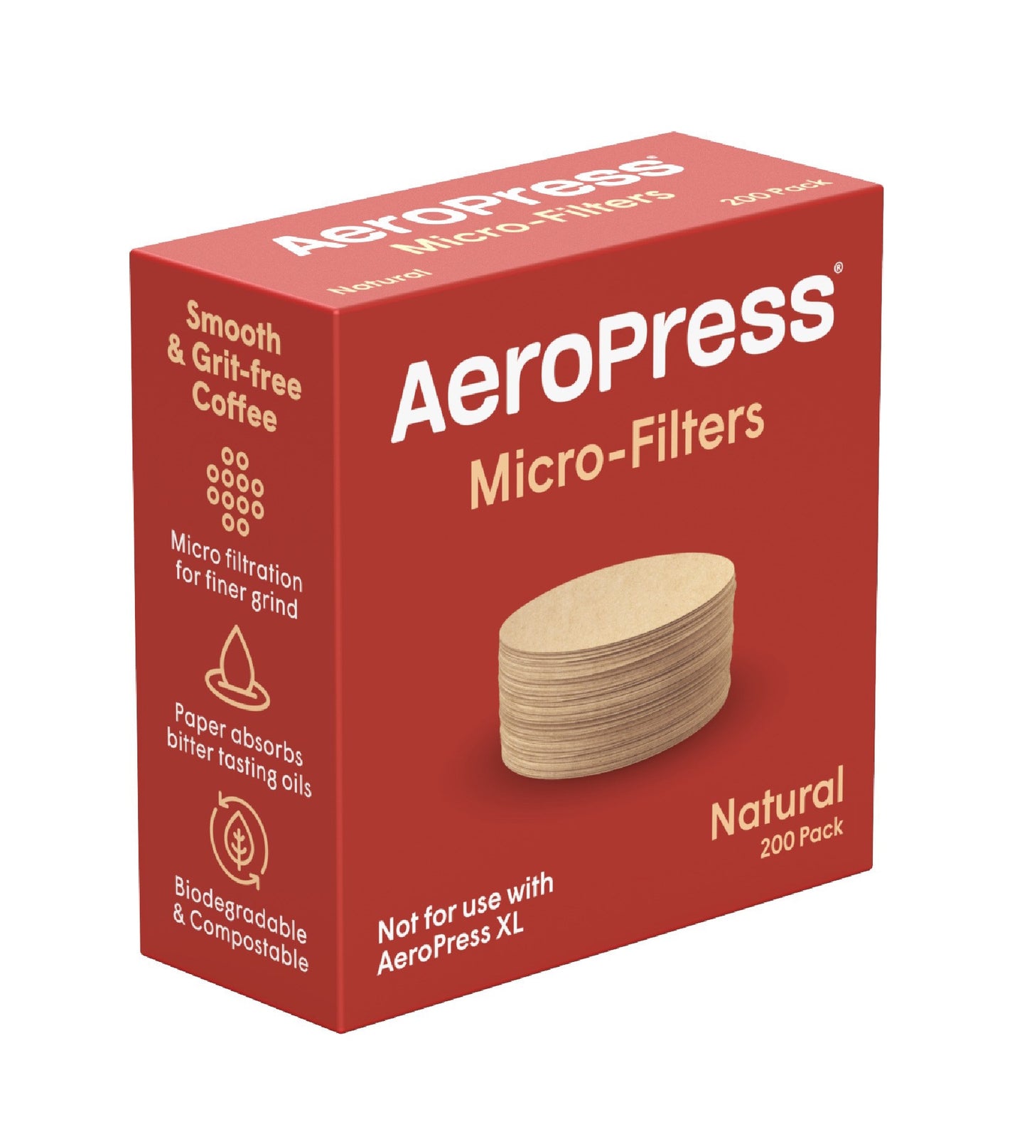 AeroPress Natural Microfilters (200-Pack)