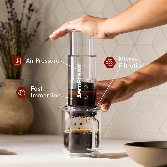 AeroPress Coffee Maker - Clear